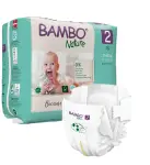 5375_BAMBO NATURE 2 DETSKE PLENKOVE KALHOTKY 3 - 6 KG 30 KS